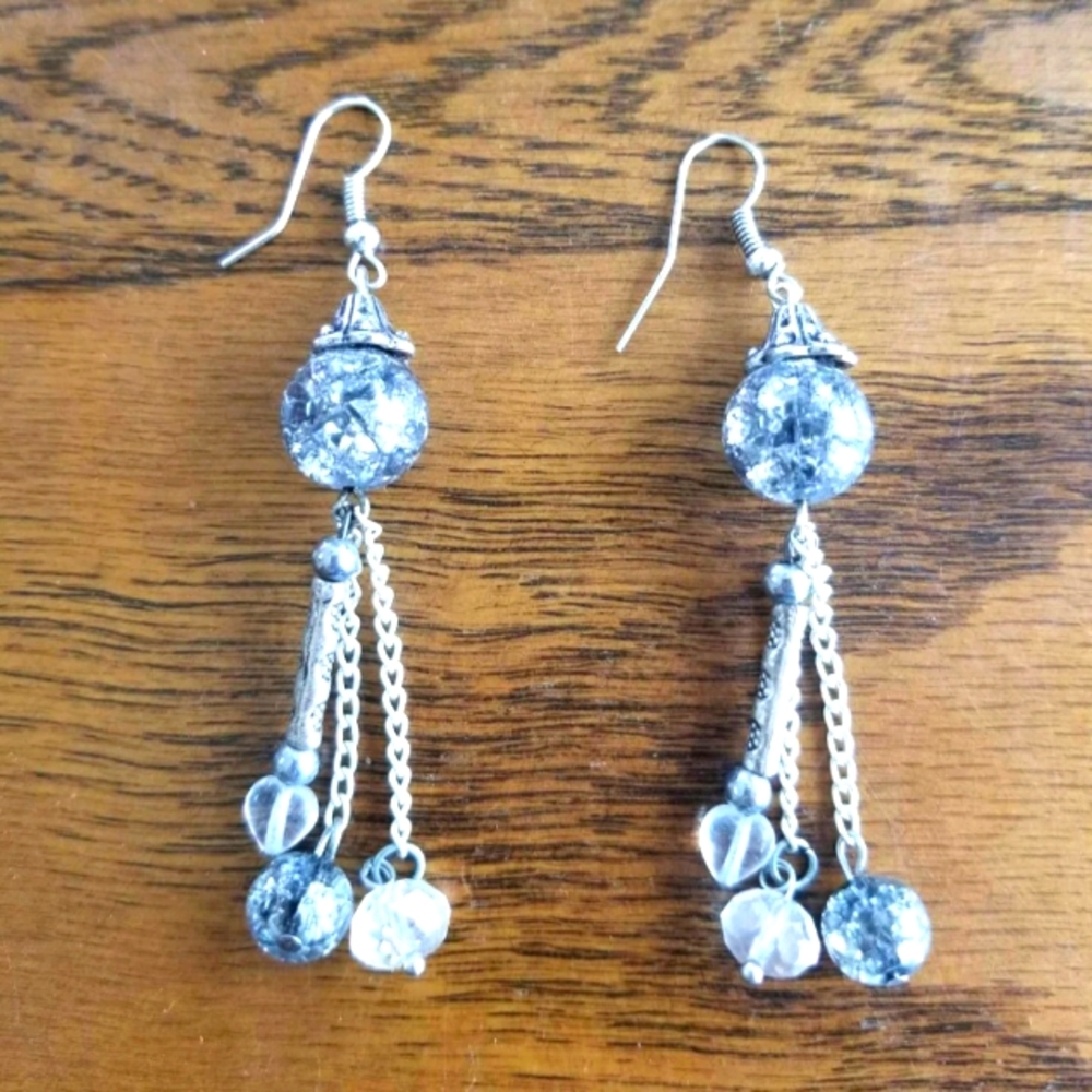 Crystal Ball Earrings